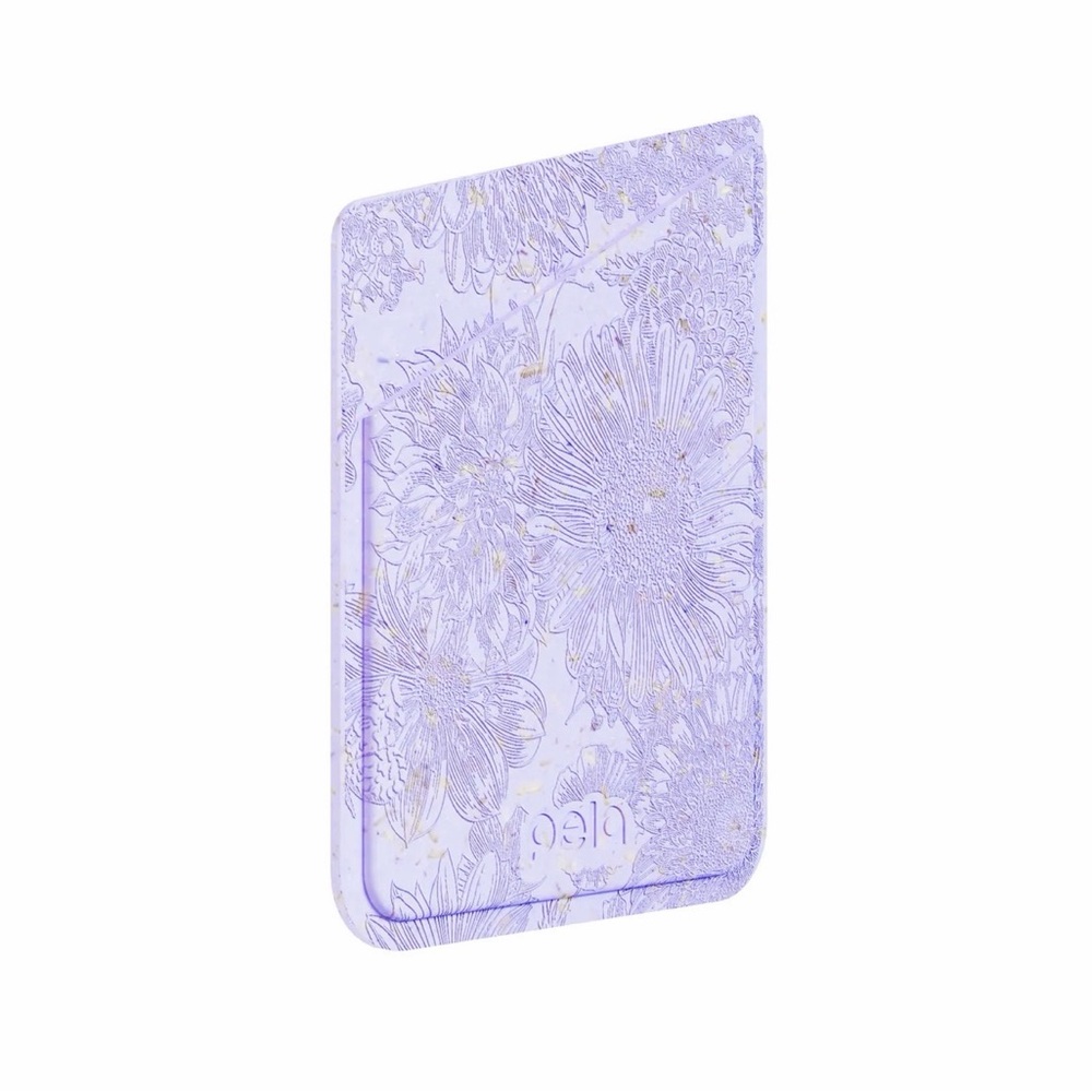Pela Flora Lavender Phone Case Card Holder